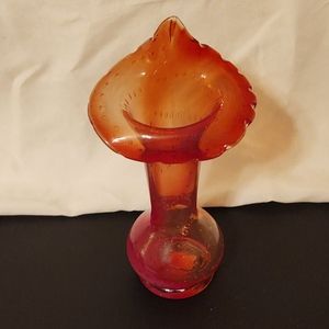 Vintage Jack In The Pulpit In The Color of Amber